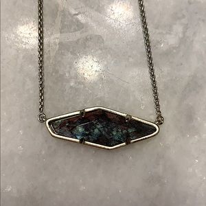 Kendra Scott Iridescent Adjustable Chain Necklace